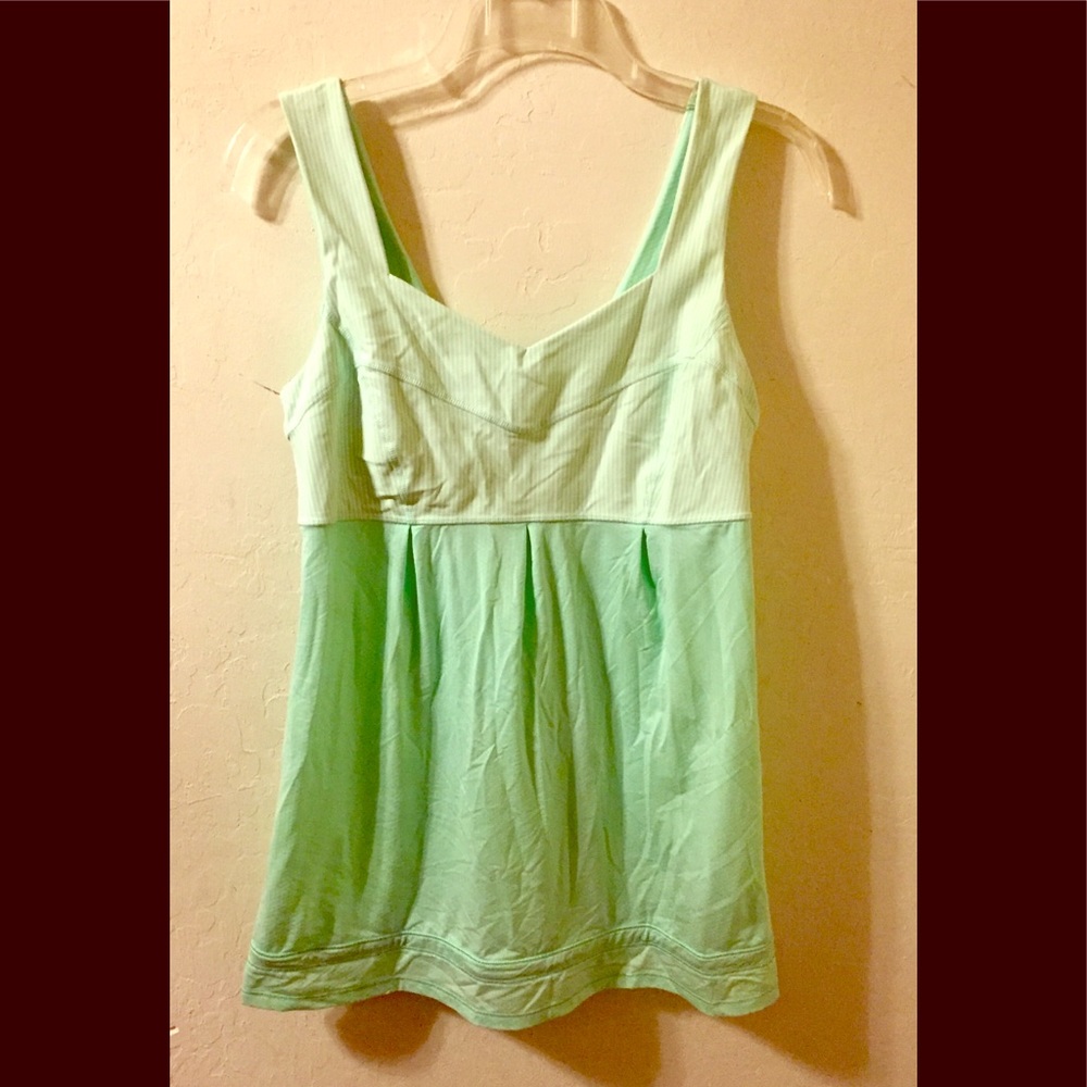 🔥Trend Alert Pastel/Stripes Lululemon Mint Tank 8